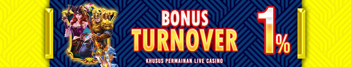 BONUS TURNOVER MINGGUAN 1%